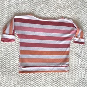 Thistle & Thorn Apple Stripe Cold Shoulder